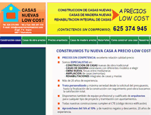 Tablet Screenshot of casasnuevaslowcost.com